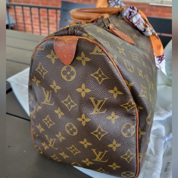 1985 Speedy 35 Monogram(Free African Print Dustbag) - Picture 4 of 17